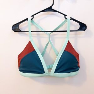 COLORFUL BIKINI TOP   SIZE M